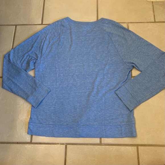 Victoria Secret PINK blue sweatshirt size small - Picture 2 of 5